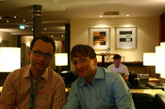 Me and Benjamin Nowack