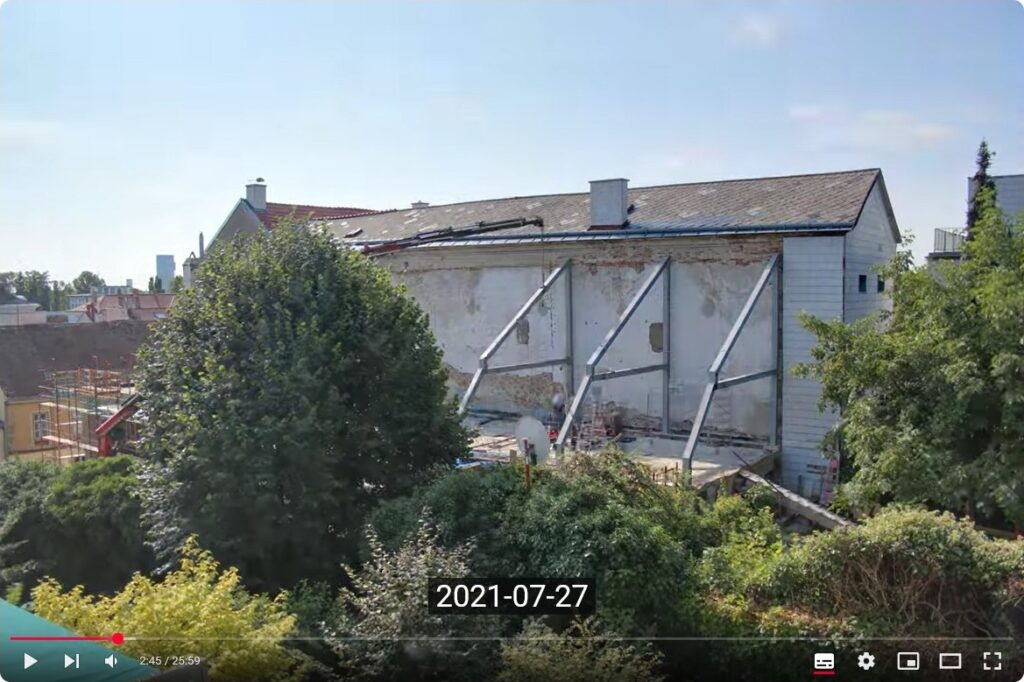 screenshot of the time-lapse